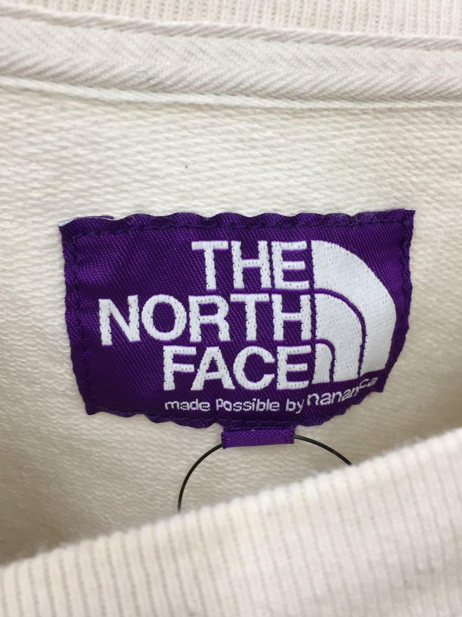 THE NORTH FACE PURPLE LABEL◆10OZ H/Sクルーネックスウェット/L/コットン/アイボリー/無地_画像3