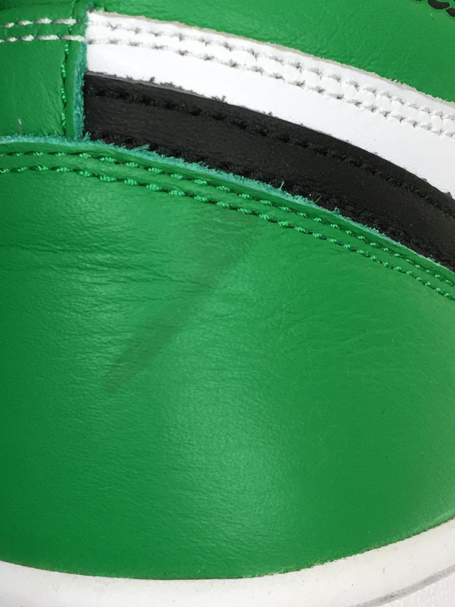 NIKE◆AIR JORDAN 1 RETRO HIGH OG/LUCKY GREEN/26.5cm/DZ5485-031_画像7