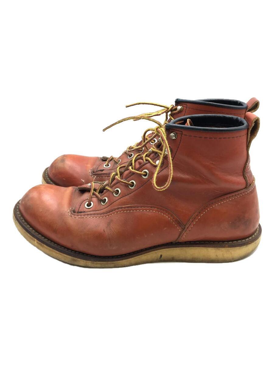 RED WING◆レースアップブーツ/27cm/BRW/2907