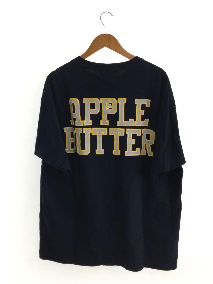 Apple butter Store◆Tシャツ/3L/コットン/NVY_画像2