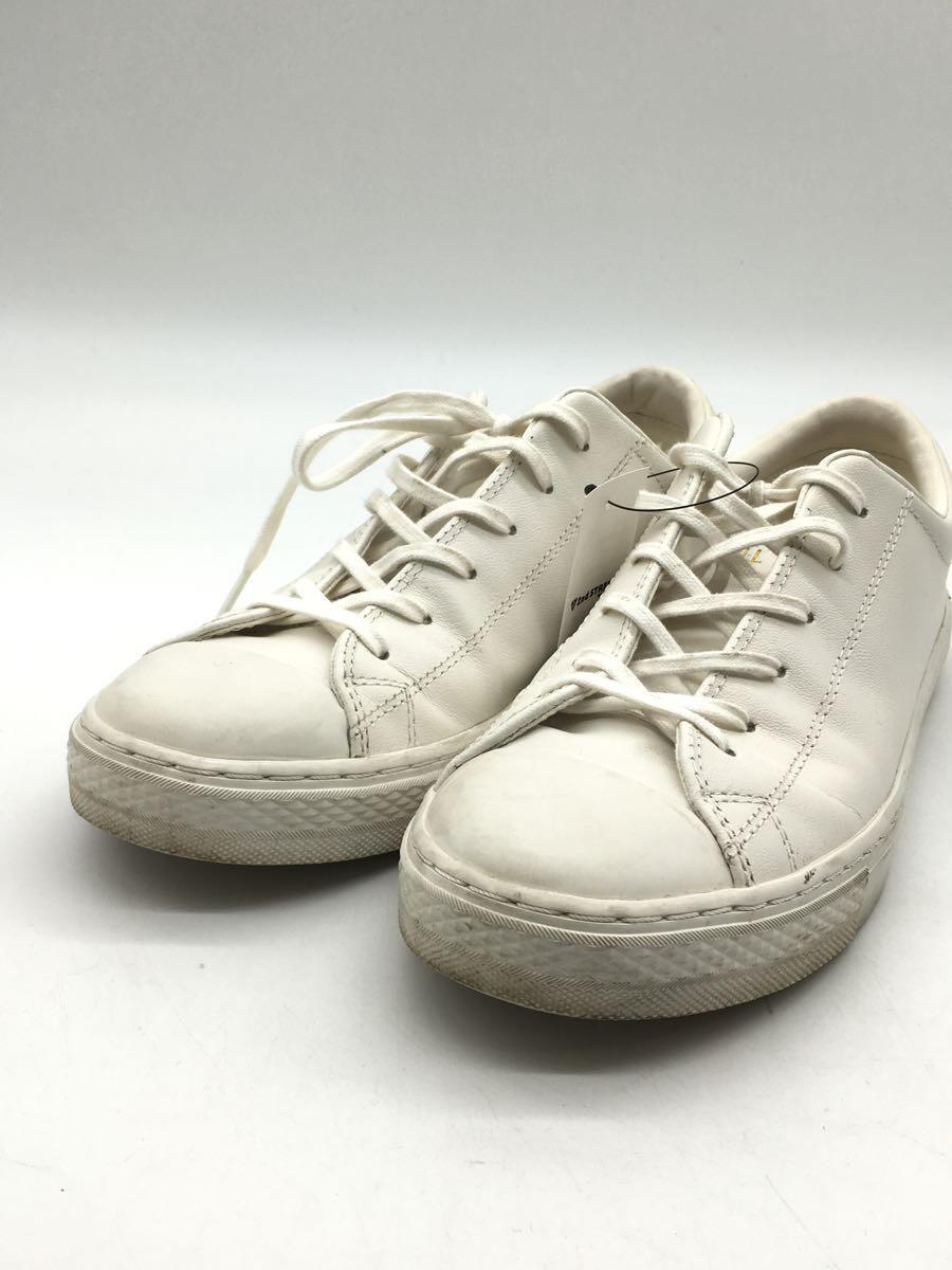 CONVERSE◆LEATHER ALL STAR COUPE OXローカットスニーカー/25.5cm/WHT/レザー/31301810_画像2