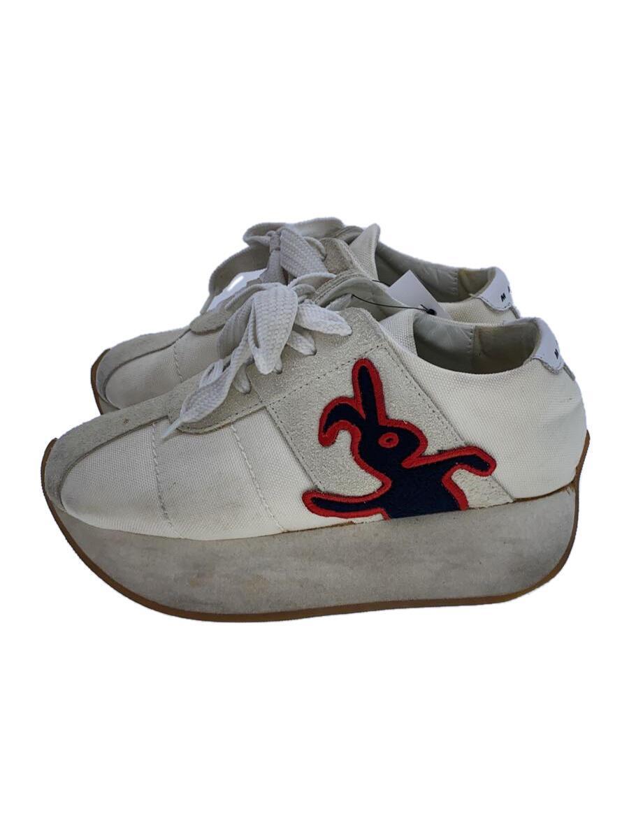 MARNI◆ローカットスニーカー/36/WHT/dance bunny