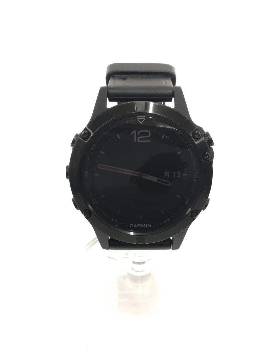 GARMIN◆腕時計/アナログ/-/BLK/BLK/FENIX5 GPS_画像2