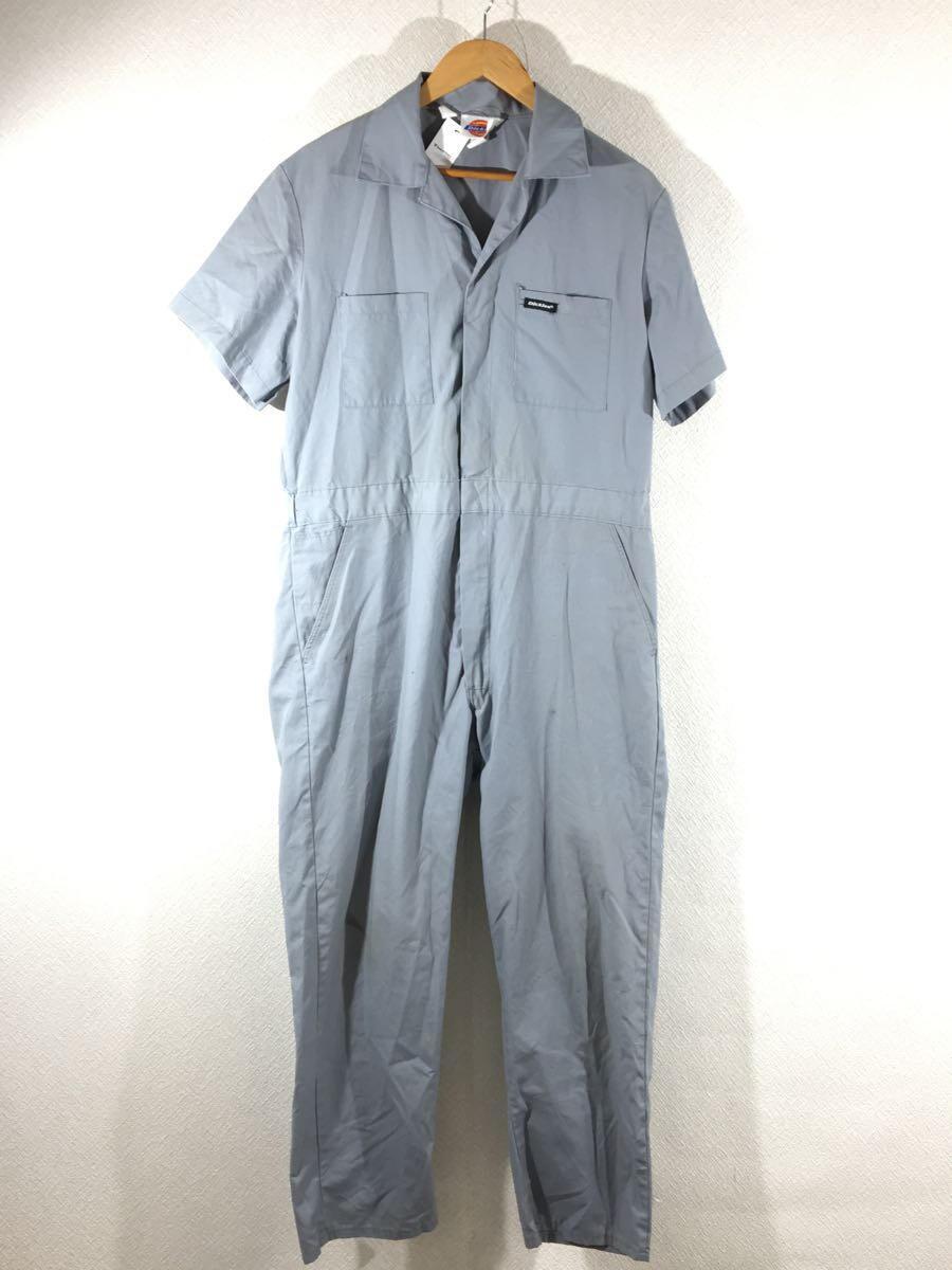 DICKIES◆90s～00s/オールインワン/M/コットン/GRY_画像1