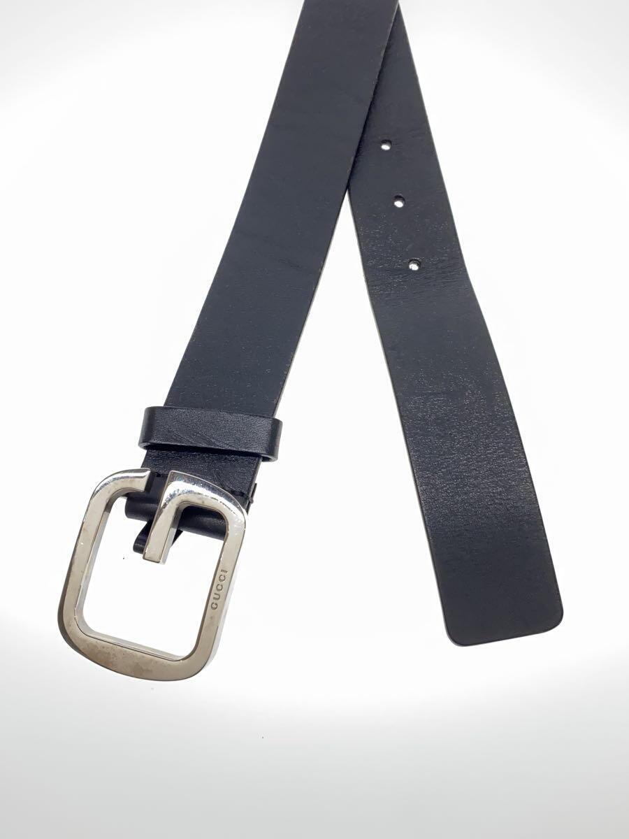 GUCCI◇ベルト/レザー/BLK/無地/メンズ/162931 男性用 GUCCI◇ベルト/レザー/BLK/無地/メンズ/162931 男性用