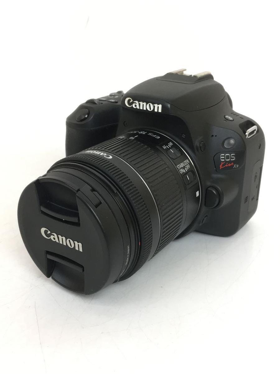 CANON◆デジタル一眼カメラ EOS Kiss X9 EF-S18-55 IS STM レンズキット [ブラック]