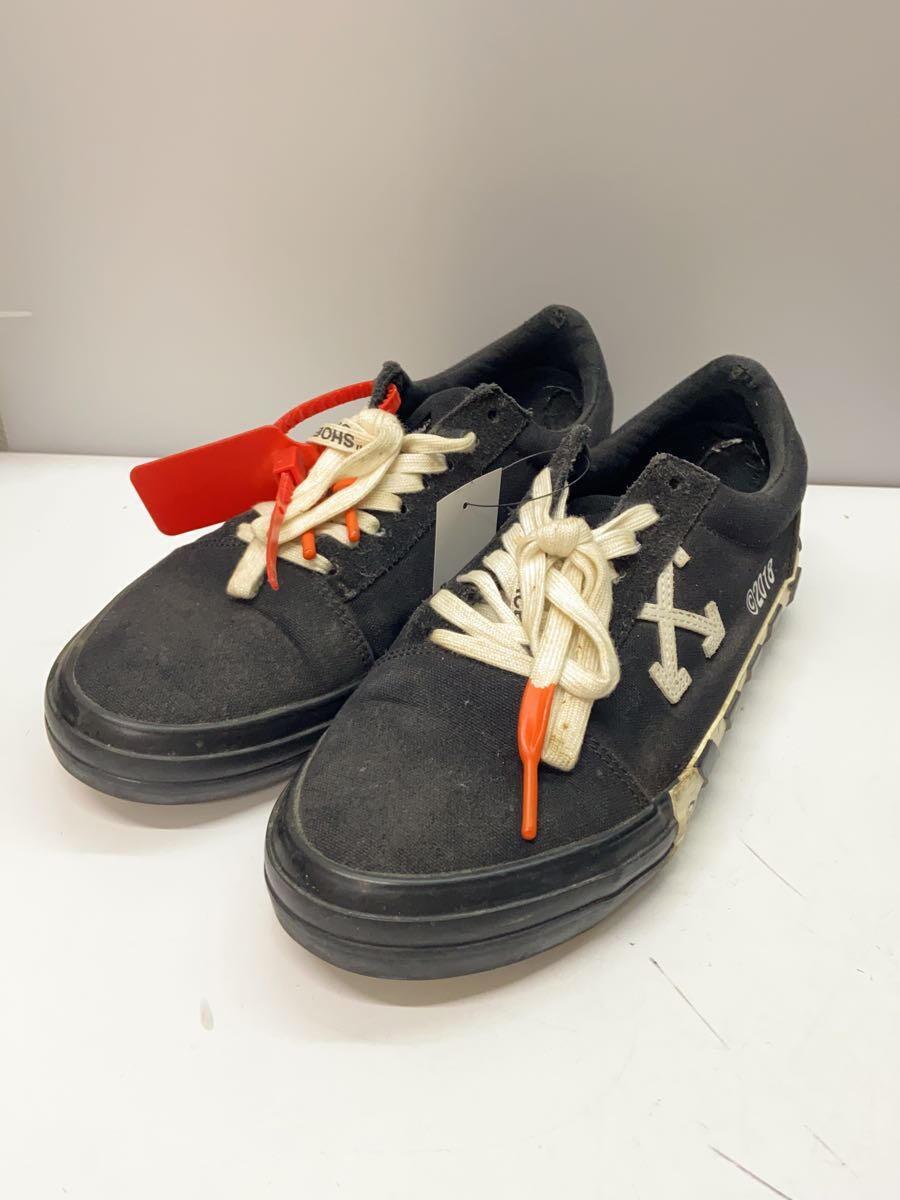 OFF-WHITE◆ローカットスニーカー/41/ブラック_画像2