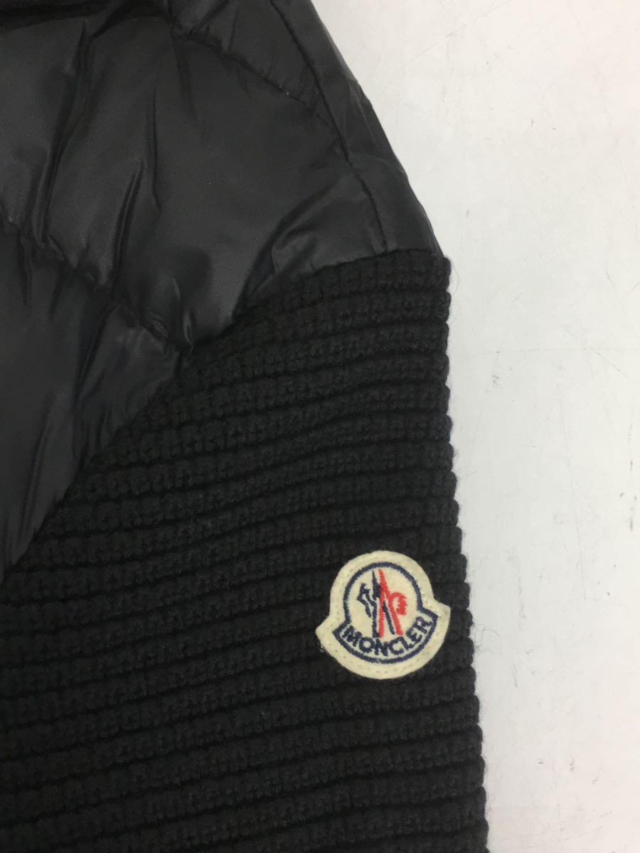 MONCLER◆ダウンジャケット/XS/ナイロン/BLK/E20939455700/19AW_画像7