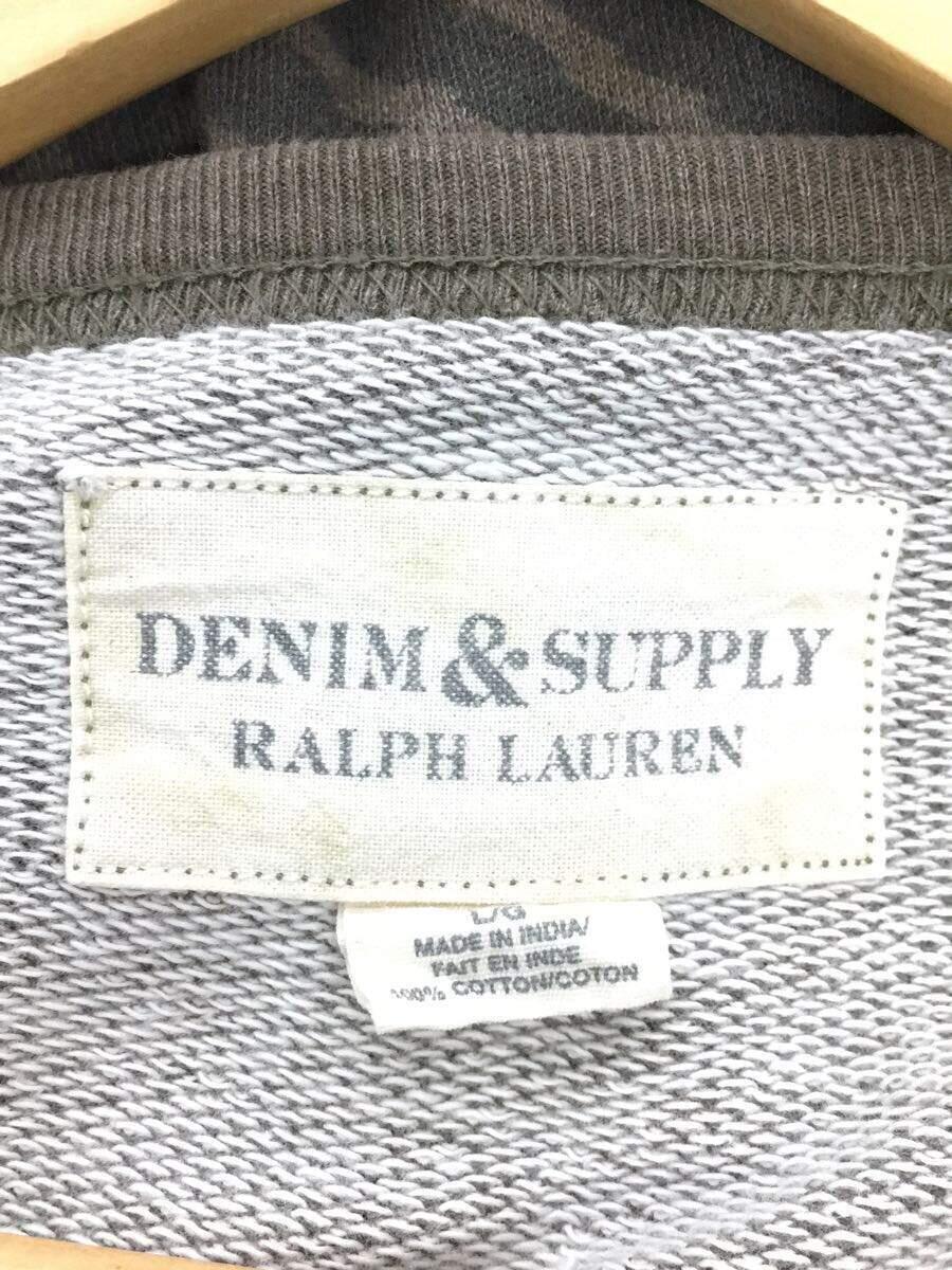 Denim & Supply Ralph Lauren◆長袖Tシャツ/L/コットン/総柄_画像3