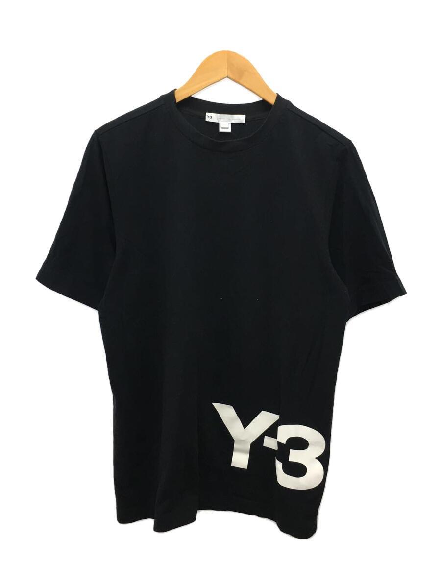 Y-3◆Tシャツ/S/コットン/BLK/HG6093_画像1