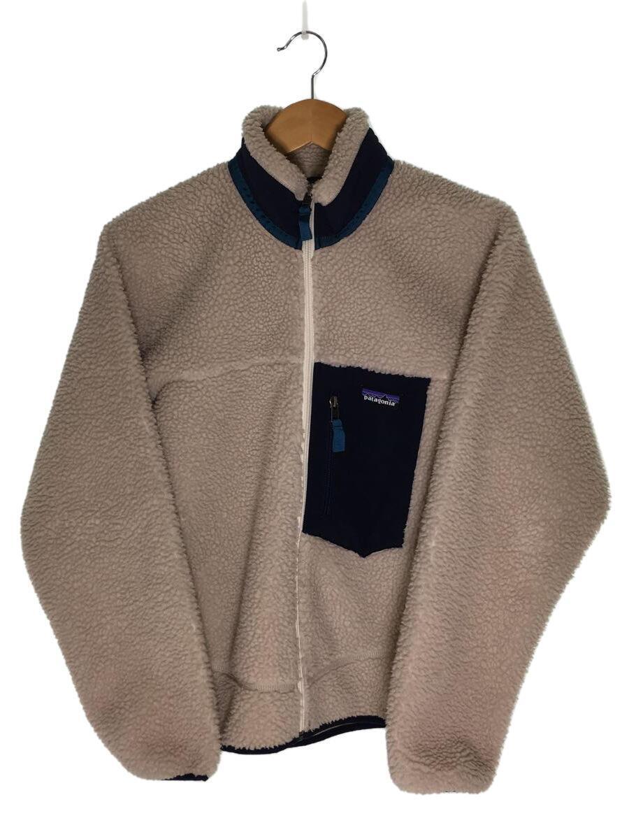 patagonia◆フリースジャケット/XS/ポリエステル/BEG/無地/Classic Retro-X Jacket