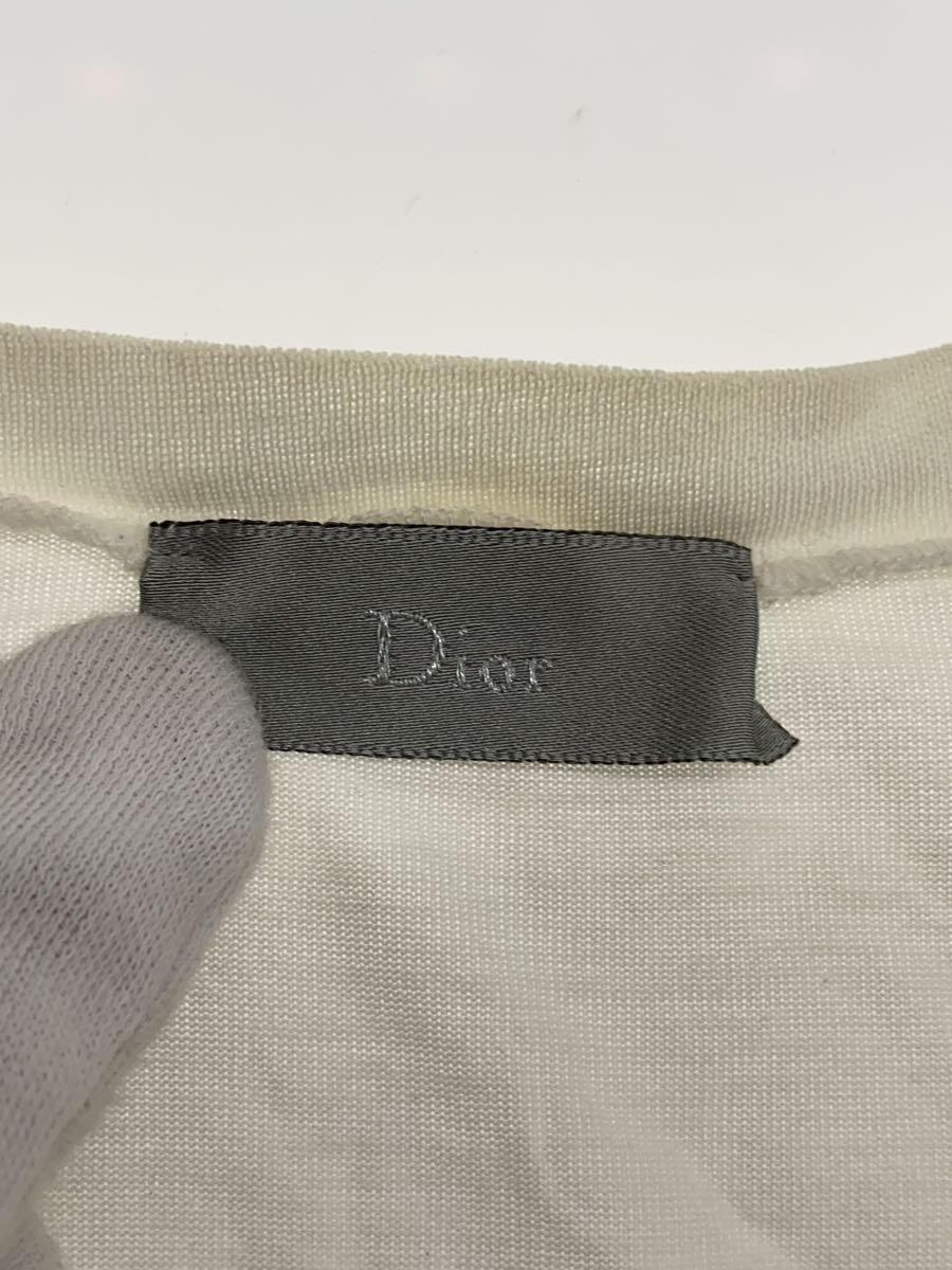 Christian Dior◆Tシャツ/XS/コットン/ホワイト_画像3