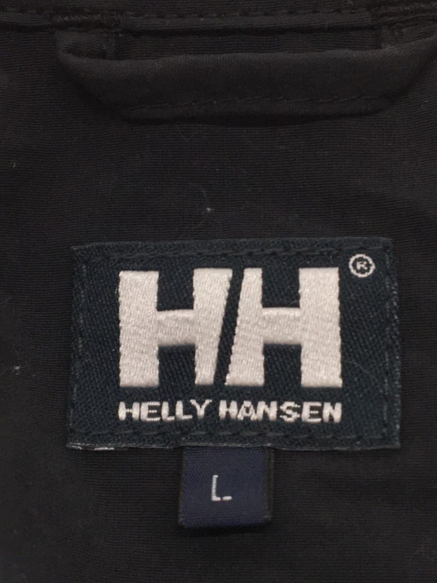 HELLY HANSEN◆半袖シャツ/L/ナイロン/BLK/無地/HOE42302_画像3