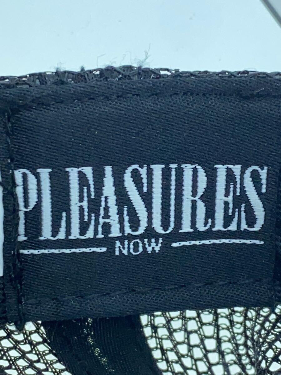 Pleasures◆メッシュキャップ/FREE/ポリエステル/BLK/メンズ_画像5