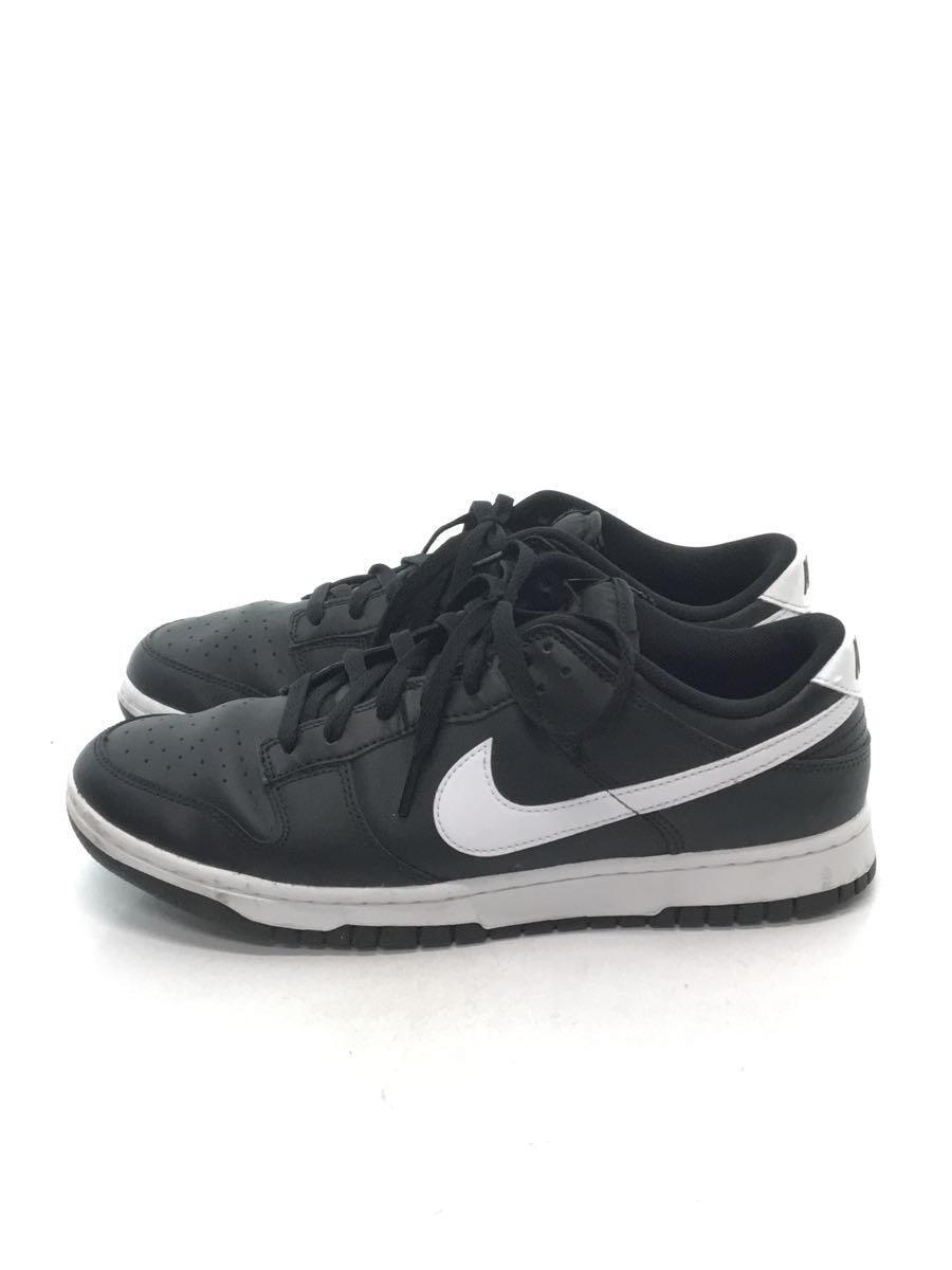 NIKE◆ローカットスニーカー/28cm/BLK/レザー