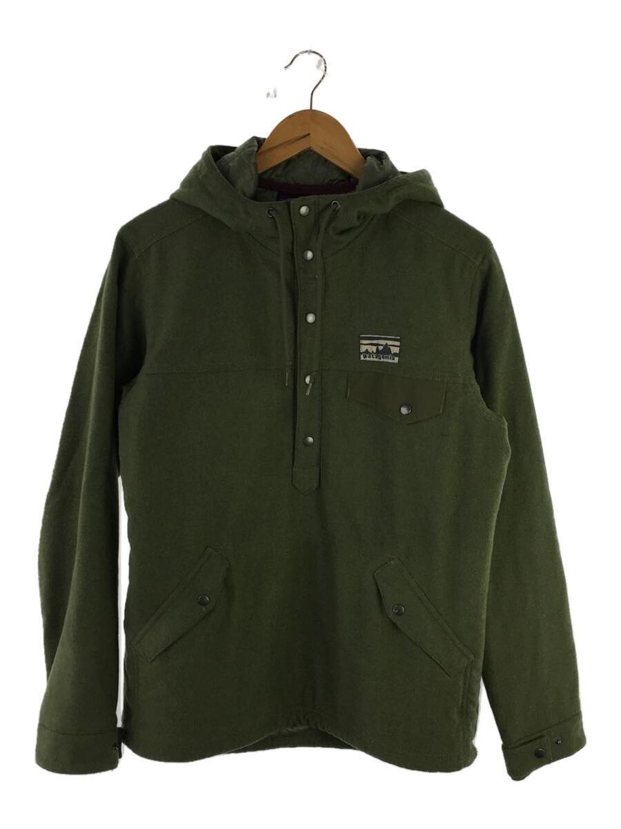 patagonia◆Reclaimed Wool Snap-T Pullover/S/ウール/KHK/50385FA15_画像1