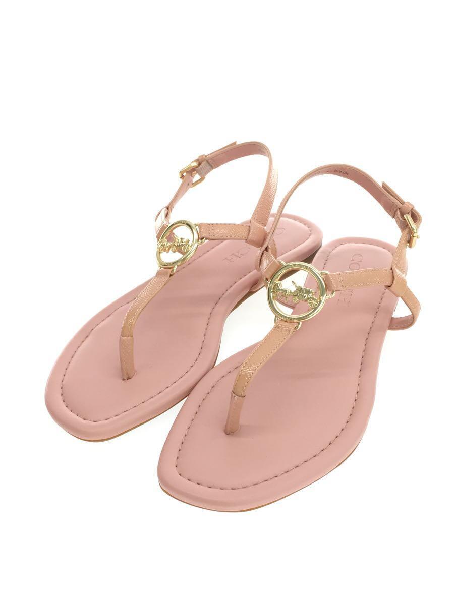 COACH* jasmine pedal sandals /22.5cm/PNK/FG3440