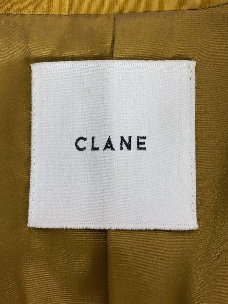 CLANE* trench coat /38/ cotton /YLW/10101-0051