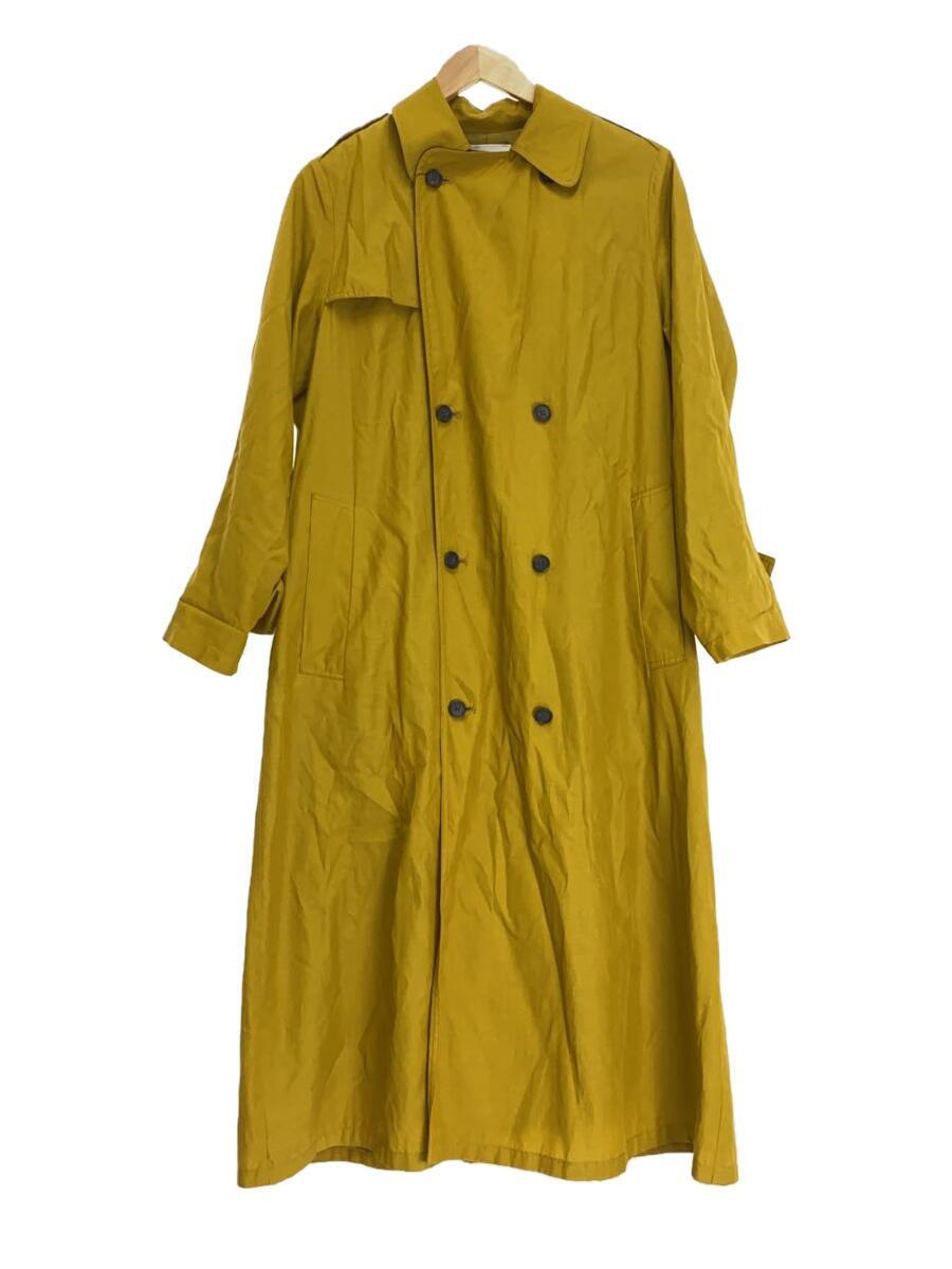 CLANE* trench coat /38/ cotton /YLW/10101-0051