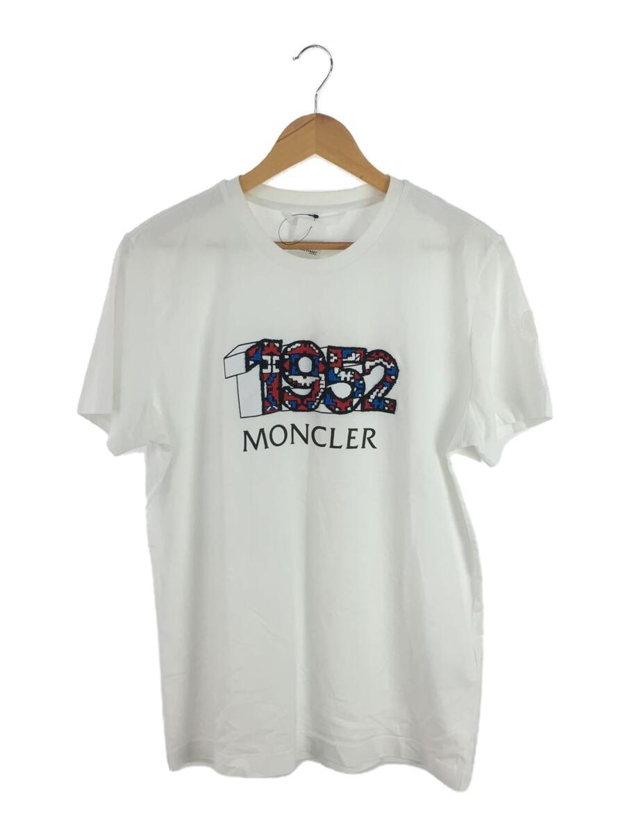 MONCLER◆Tシャツ/L/コットン/WHT/F10928C71310