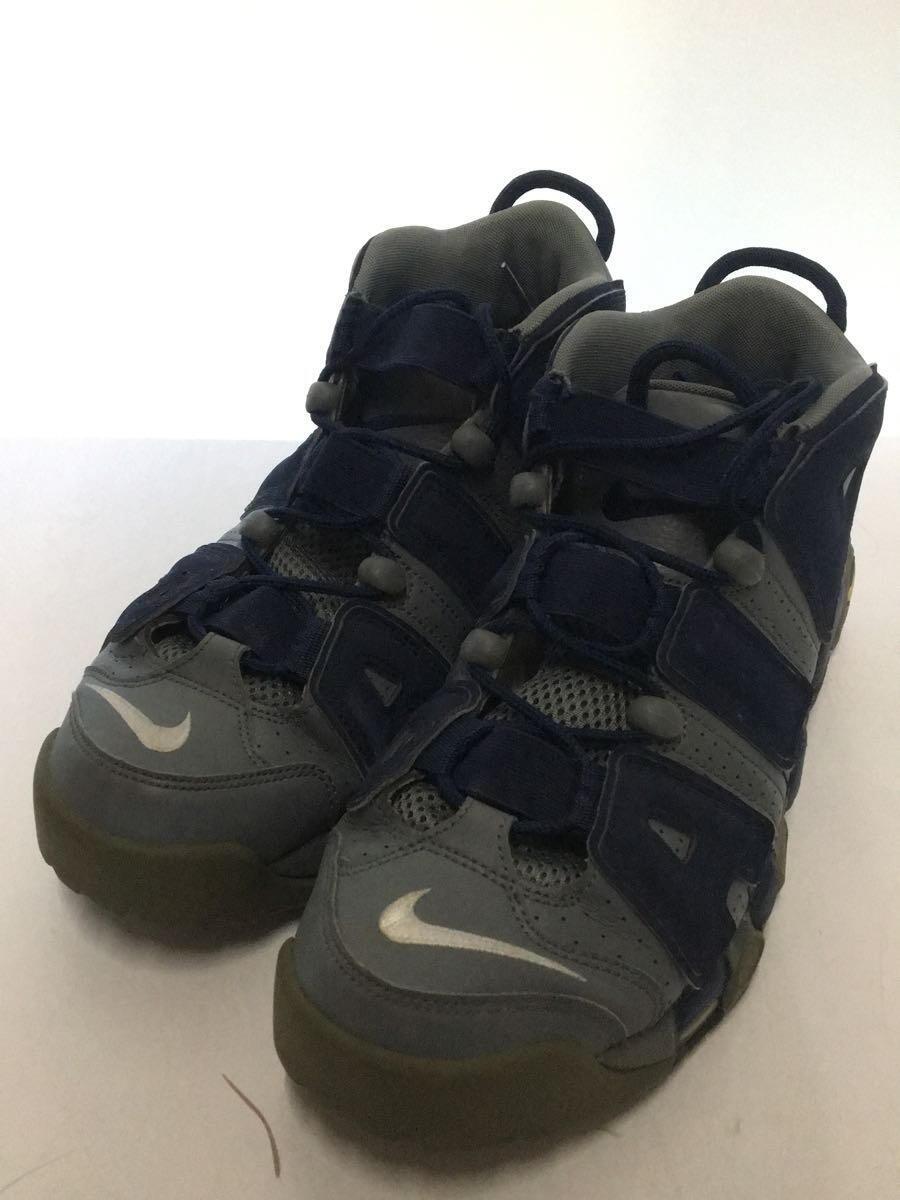 NIKE◆AIR MORE UPTEMPO 96/エアモアアップテンポ/グレー/921948-003/27cm/GRY/ポ_画像2