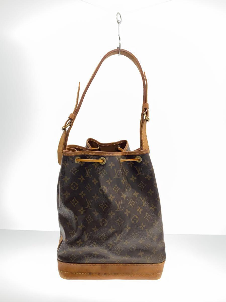 LOUIS VUITTON◆ノエ_モノグラム・キャンバス_BRW/PVC/BRW_画像3