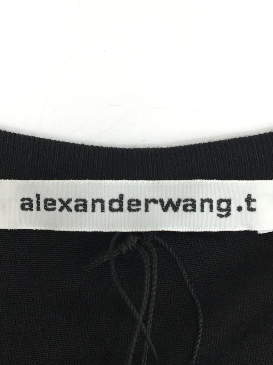 Alexander Wang◆Tシャツ/M/コットン/BLK/4C491004F8_画像3