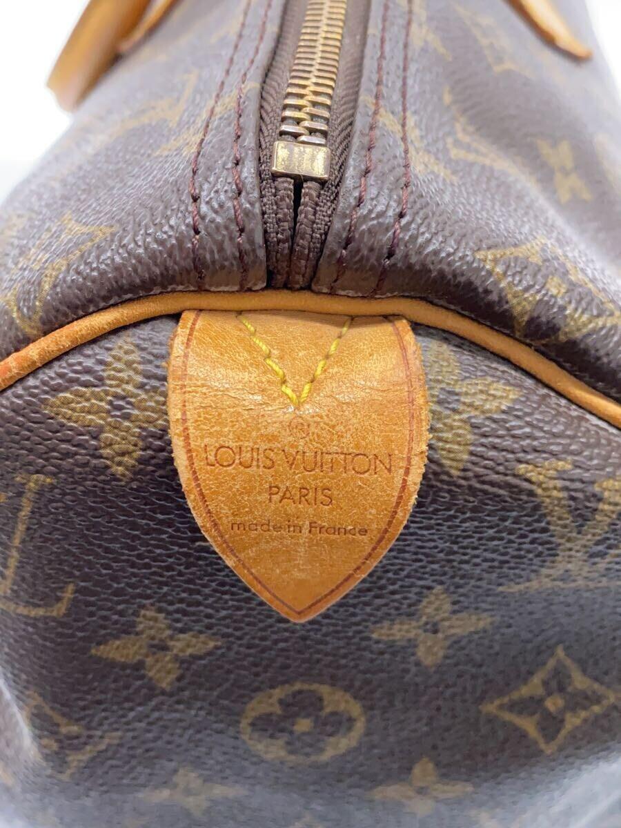 LOUIS VUITTON◆1)スピーディ40_モノグラム・キャンバス_BRW/PVC/BRW_画像5