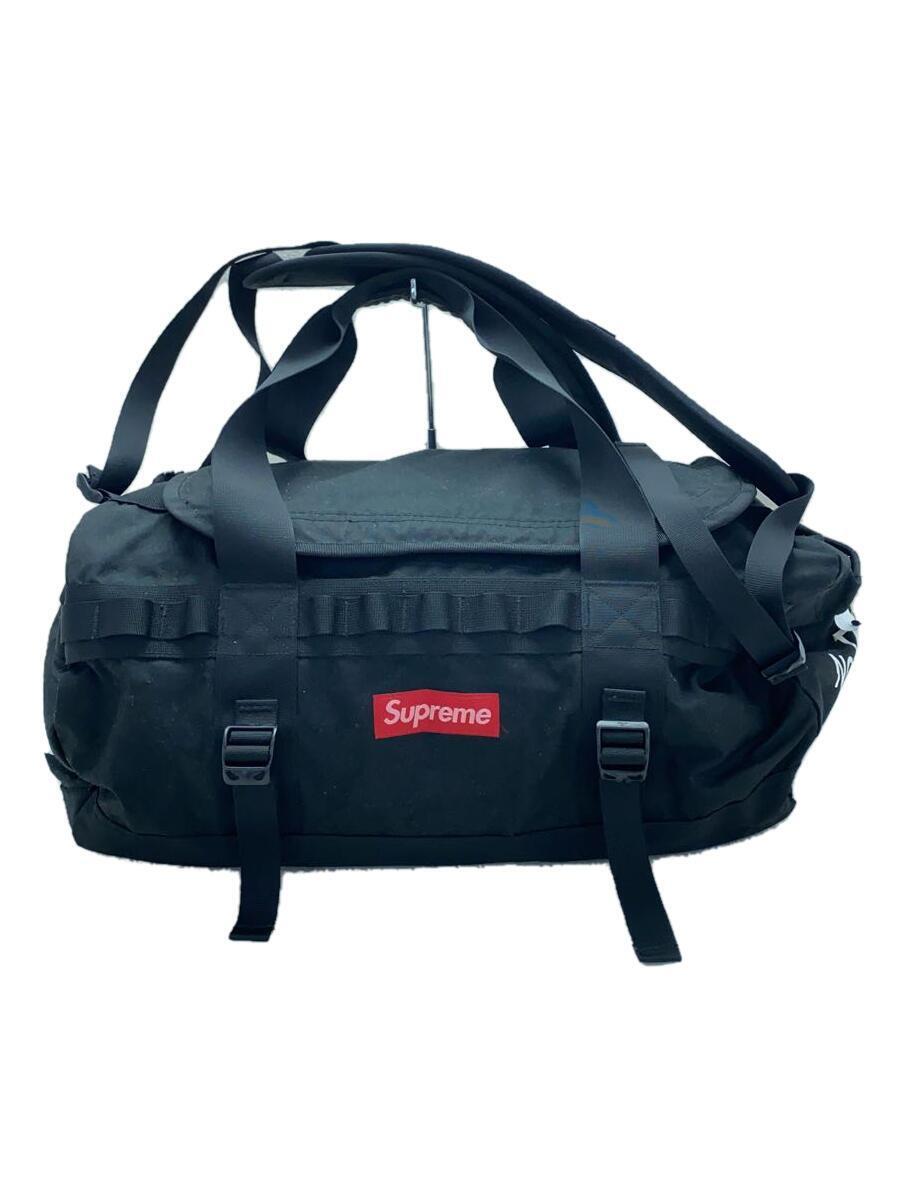 Supreme◆15SS/Waxed Cotton Base Camp Duffle Bag/ロゴ割れ・色褪せ有/