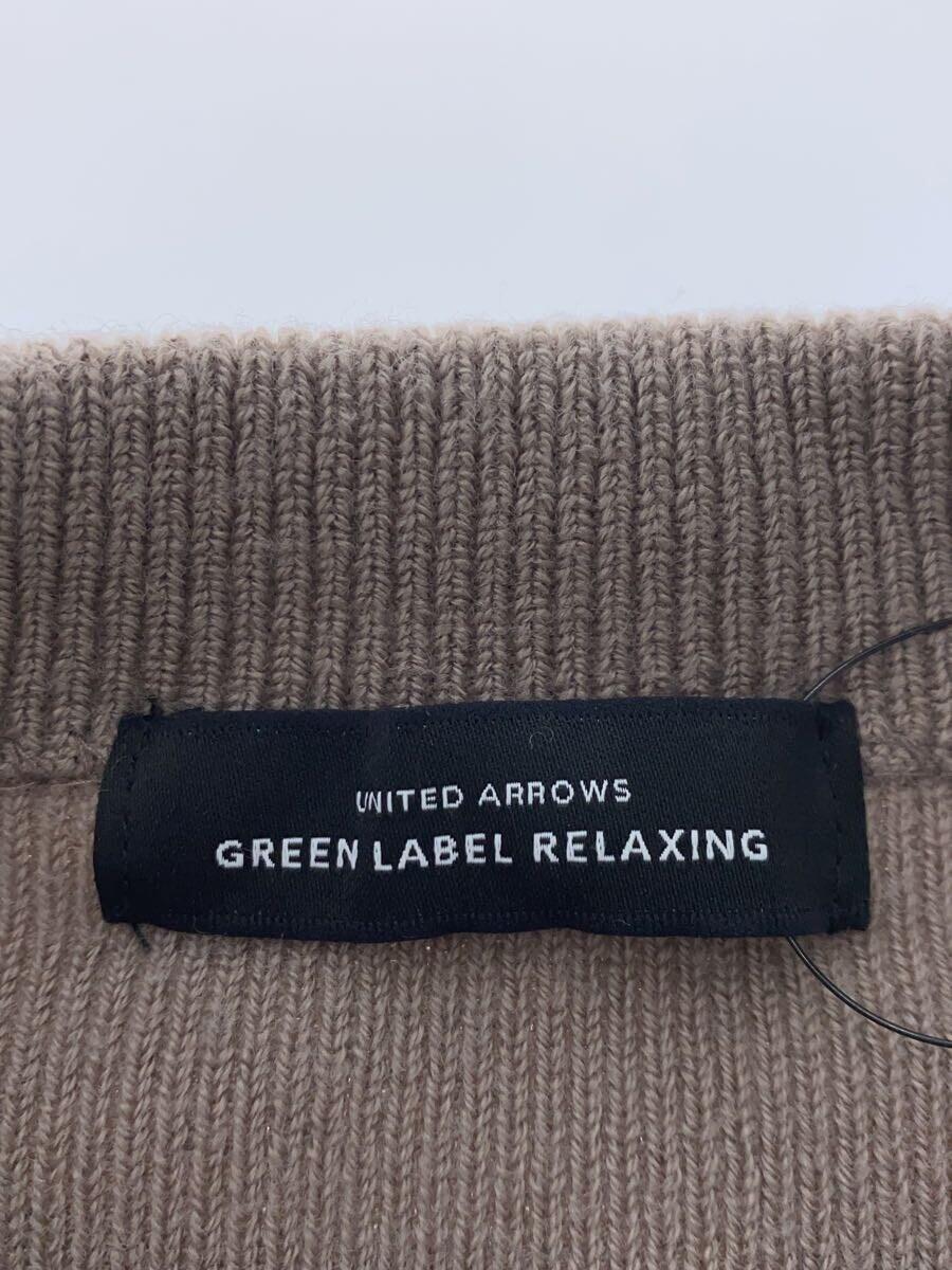 UNITED ARROWS green label relaxing◆セーター(薄手)/-/アクリル/BEG/無地/3513-119-1462_画像3