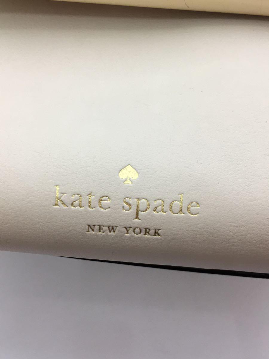 kate spade new york◆ケイトスペードニューヨーク/ショルダーバッグ/牛革/クリーム/無地_画像5