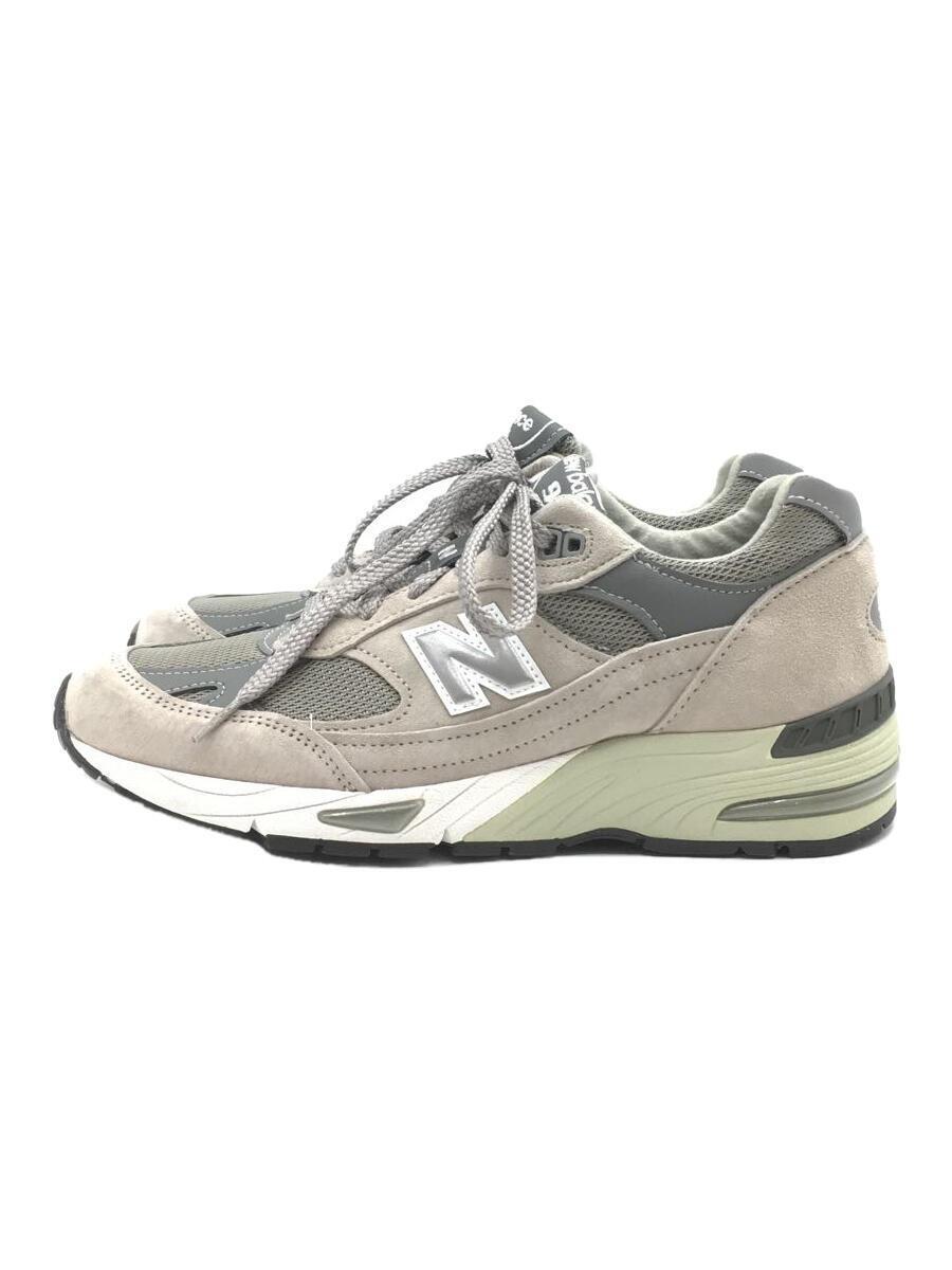 NEW BALANCE◆M991/グレー/Made in ENG/25.5cm/GRY/スウェード