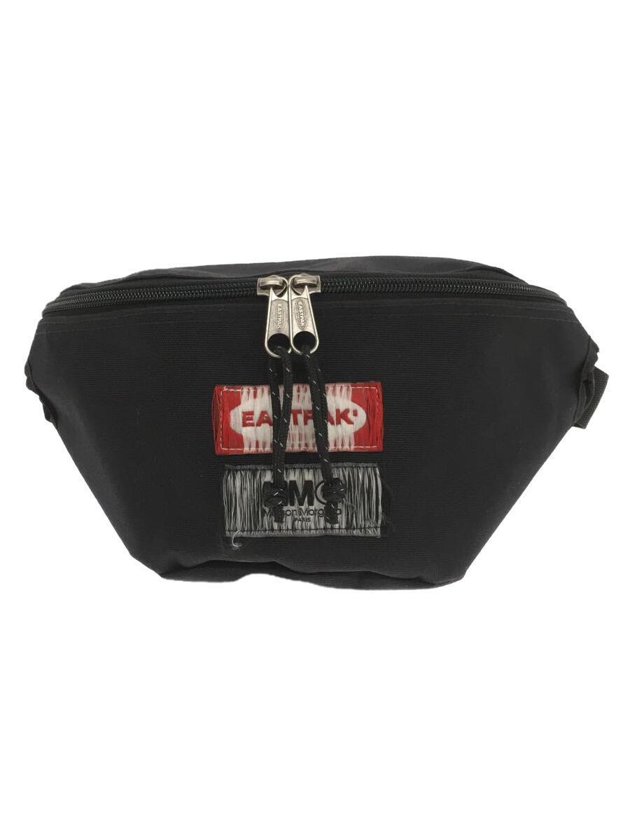 MM6◆SPRINGER REVERSIBLE WAIST BAG/ウエストバッグ/ブラック/fw-mm6