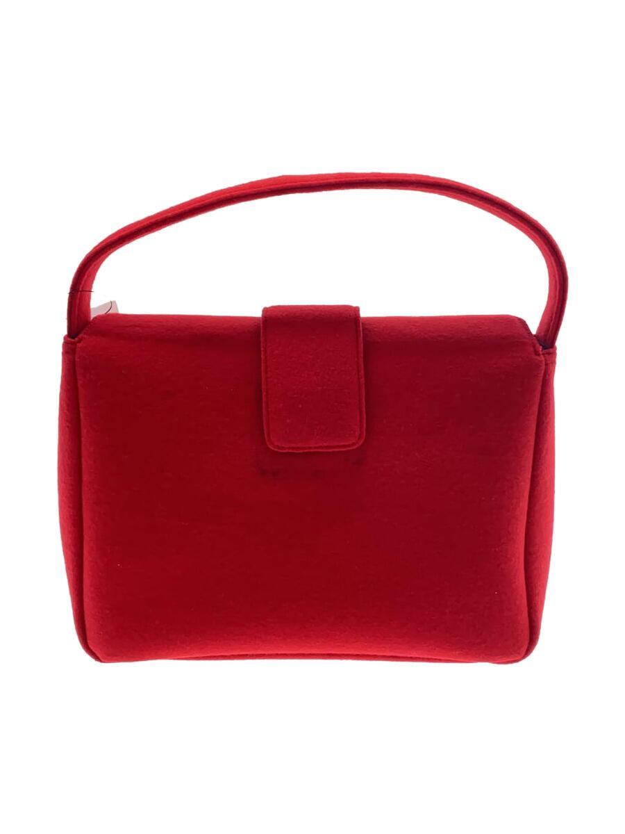 tricot COMME des GARCONS◆トートバッグ/ウール/RED/TK042020