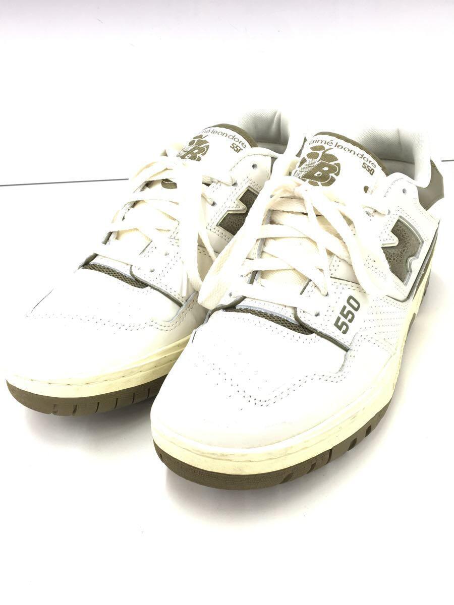 NEW BALANCE◆ローカットスニーカー/28cm/SLV/BB550Aｄ１_画像2