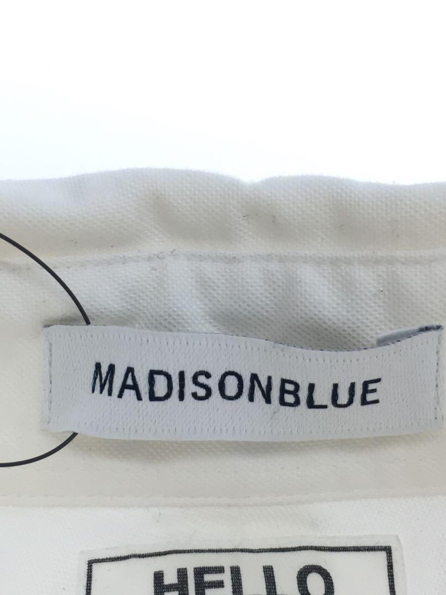 MADISONBLUE◆長袖シャツ/S/コットン/WHT/MB999-5709_画像3