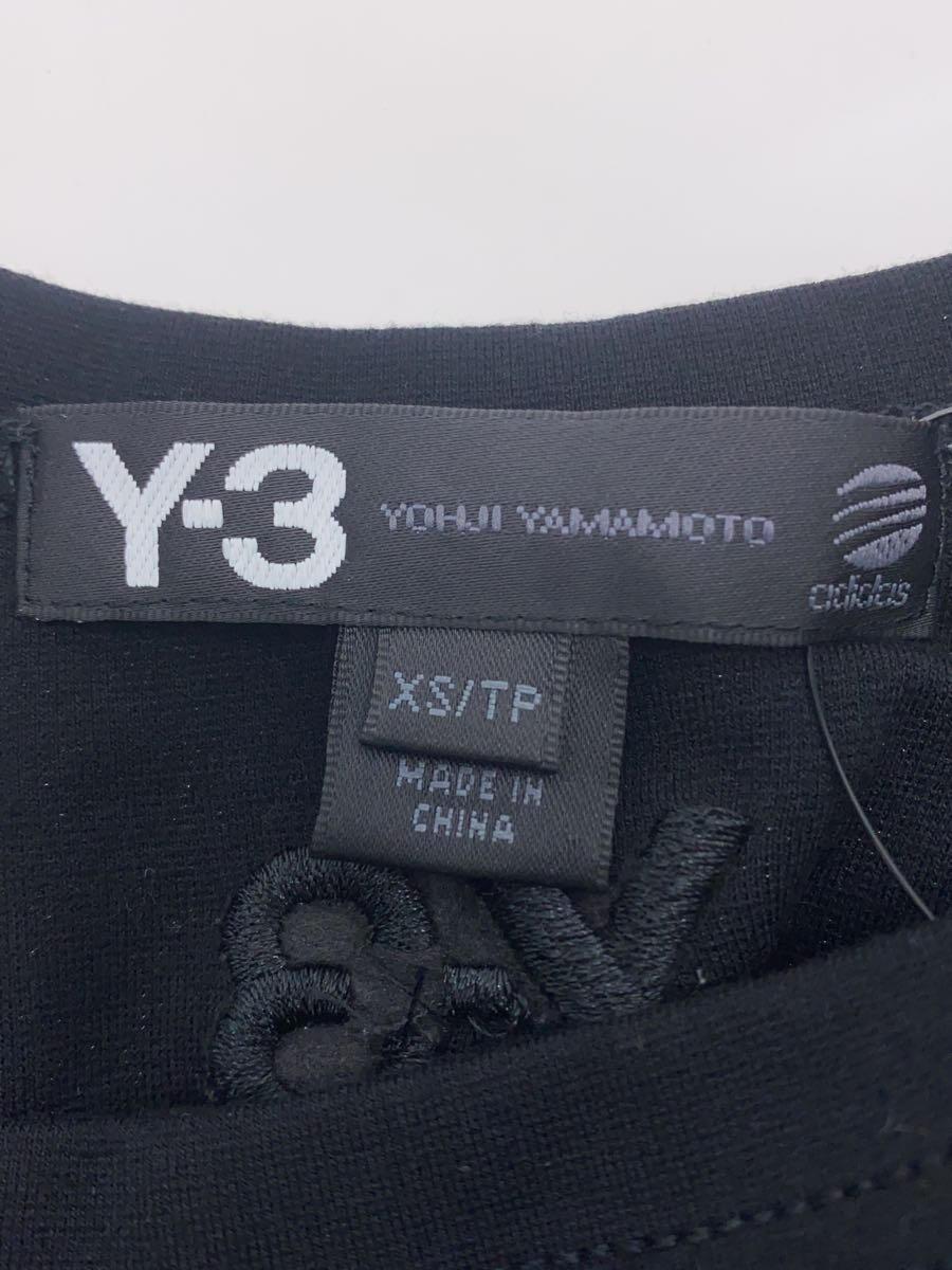 Y-3◆ノースリーブワンピース/XS/コットン/BLK/Z61698_画像3