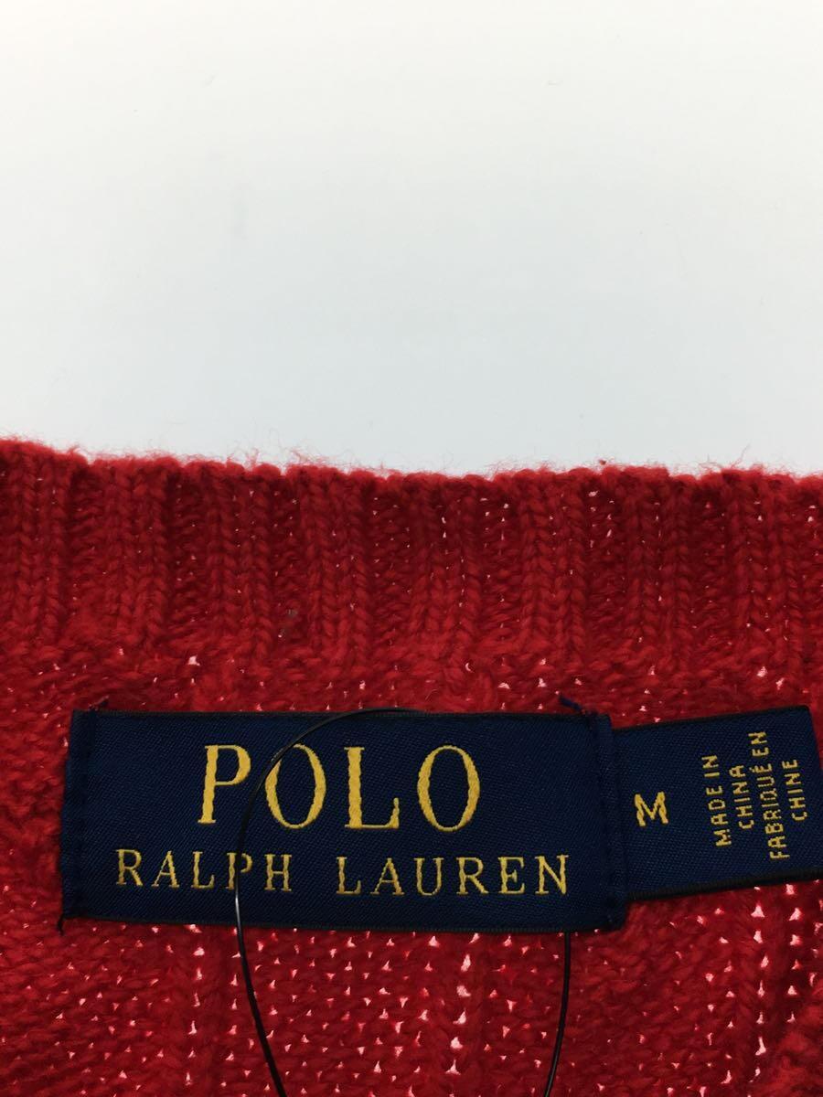 POLO RALPH LAUREN◆パーカー/M/コットン/NVY_画像3