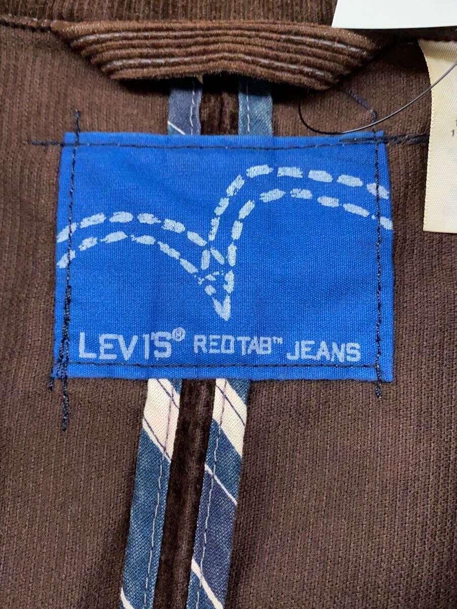 Levi’s REDTAB◆テーラードジャケット/S/コットン/BRW_画像3