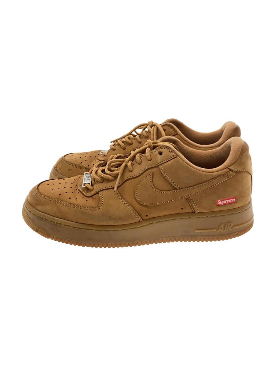 NIKE◆AIR FORCE 1 LOW W/SUPREME_エア フォース 1 ロー ウィート シュプリーム/28cm/CML