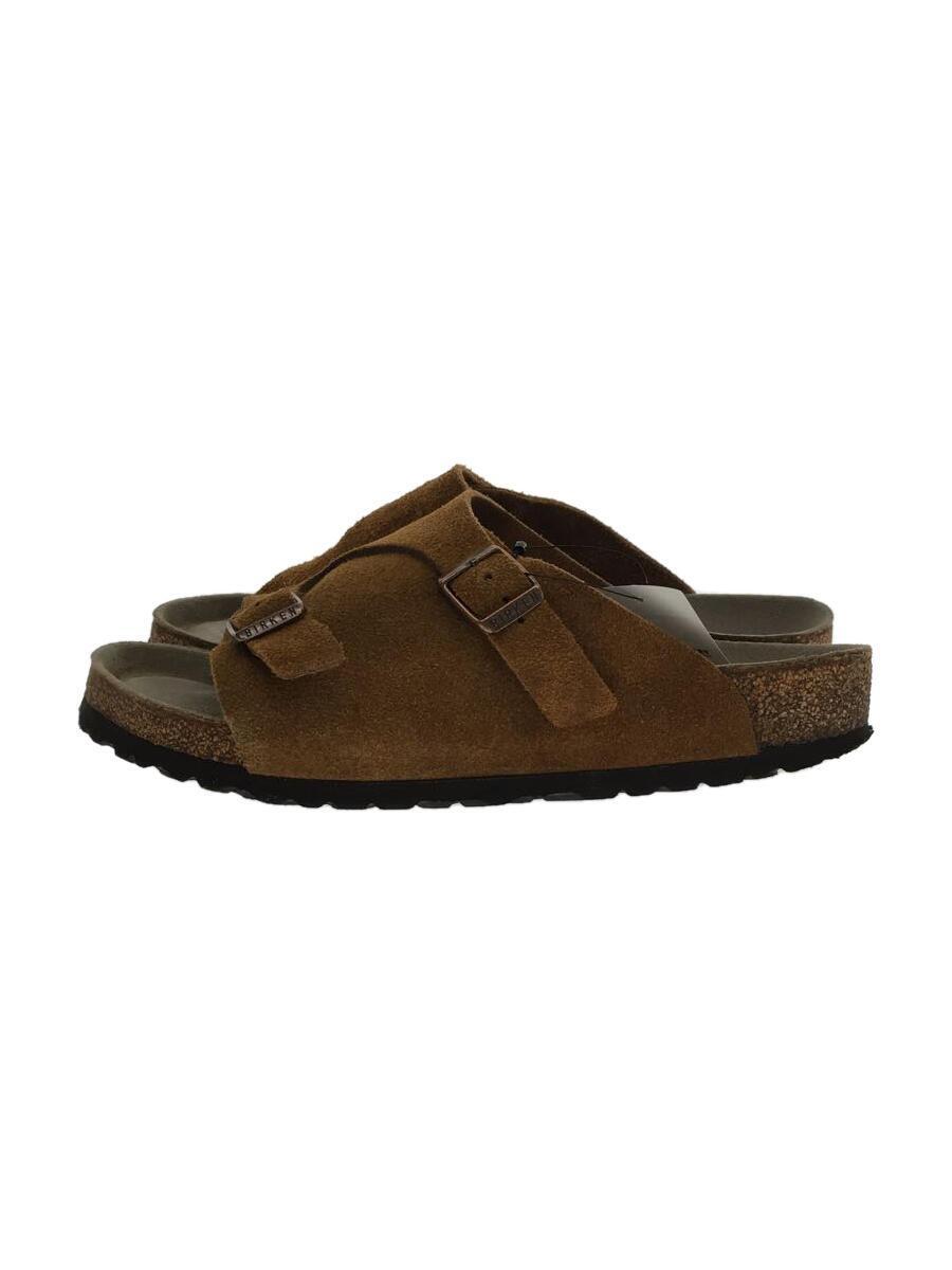 BIRKENSTOCK◆ZURICH/チューリッヒ/サンダル/US8/CML/スウェード/1009534