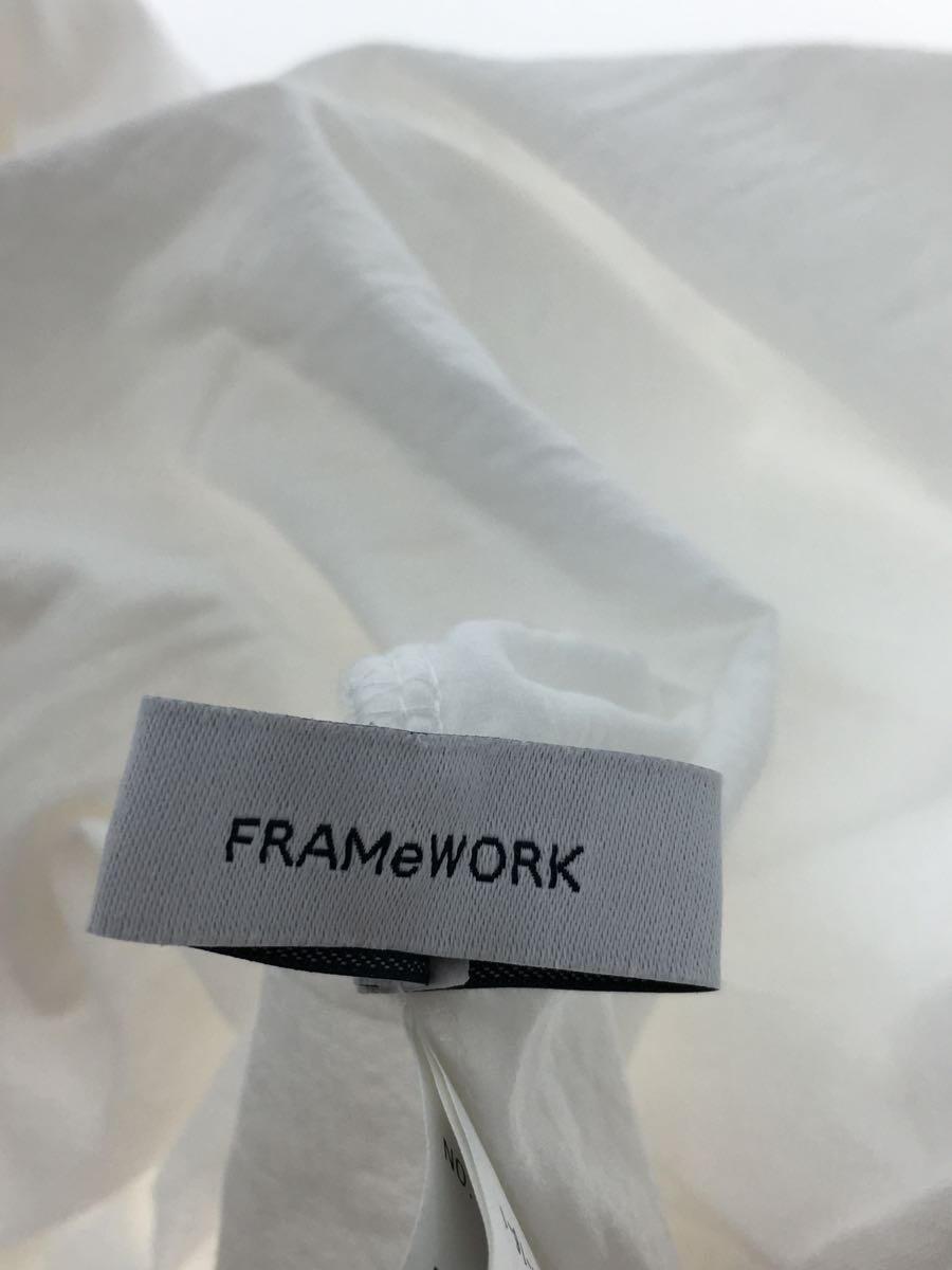 FRAMeWORK◆長袖Tシャツ/-/コットン/WHT/23-070-220-3100-2-0_画像3