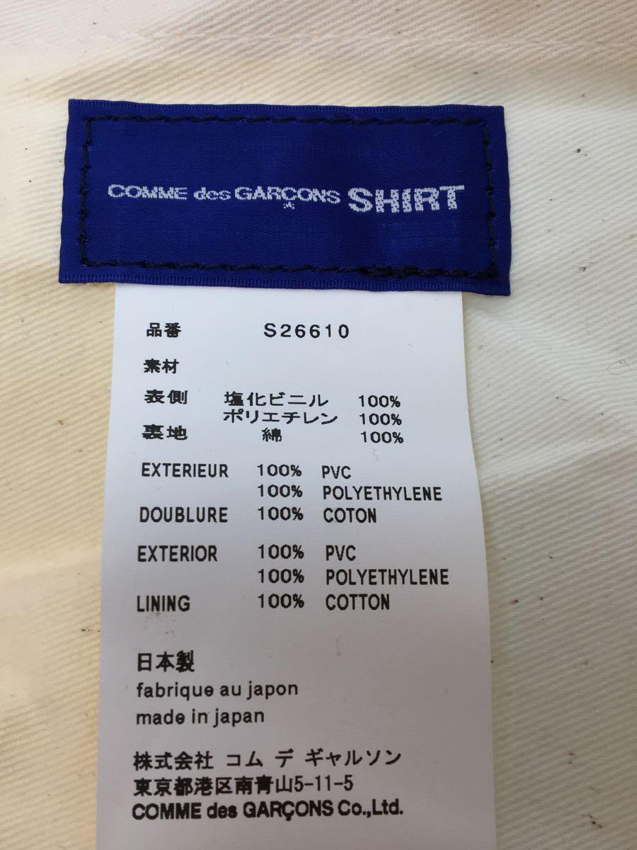 COMME des GARCONS SHIRT◆トートバッグ/PVC/マルチカラー/ストライプ/S26610/18ss/_画像5