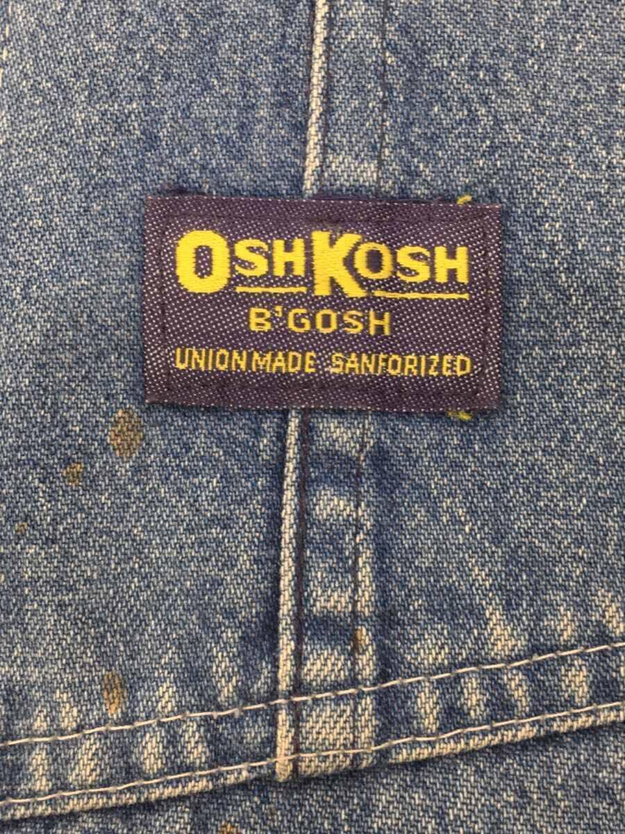 OshKosh◆50-60s/クローバーボタン/オーバーオール/32/コットン/IDG/800-1003_画像4