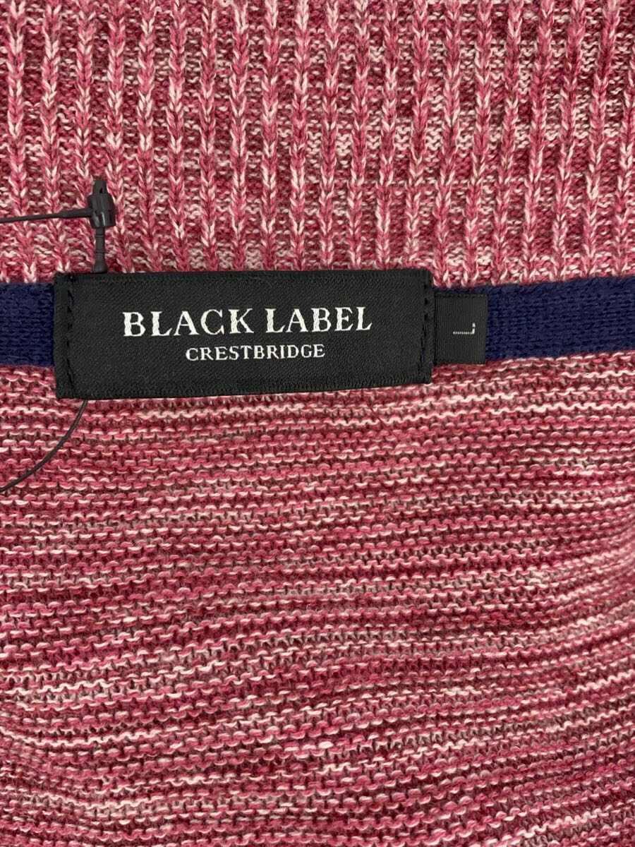 BLACK LABEL CRESTBRIDGE◆カーディガン(薄手)/L/コットン/PNK/51N12-711-15_画像3