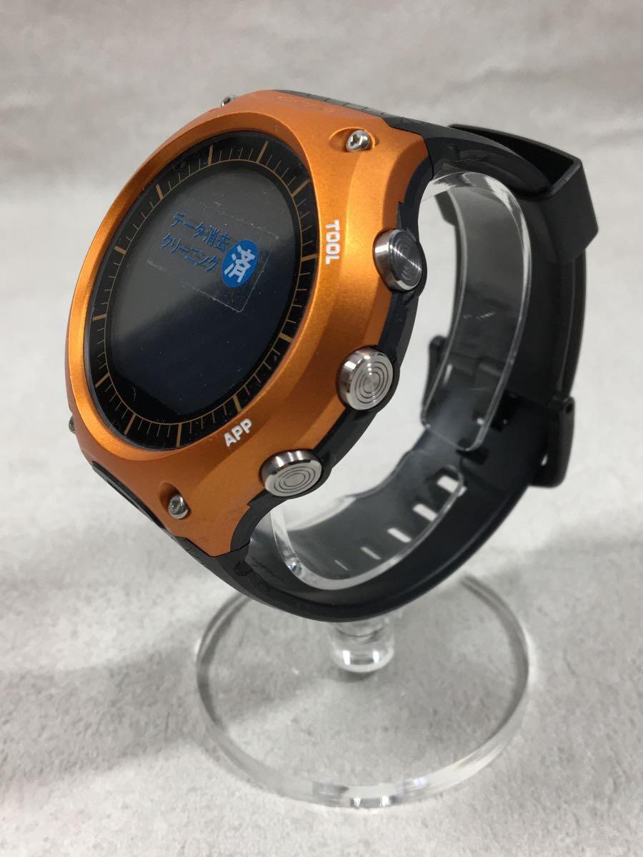 CASIO◆Smart Outdoor Watch WSD-F10RG [オレンジ]/デジタル/ラバー/BLK/BLK/SS_画像2