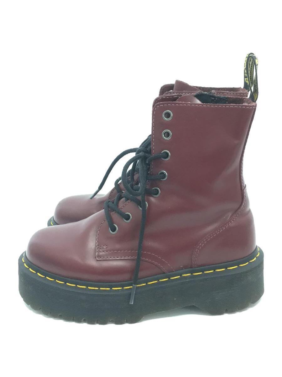 Dr.Martens◆レースアップブーツ/UK4/ボルドー/JADON/8ホールブーツ_画像1