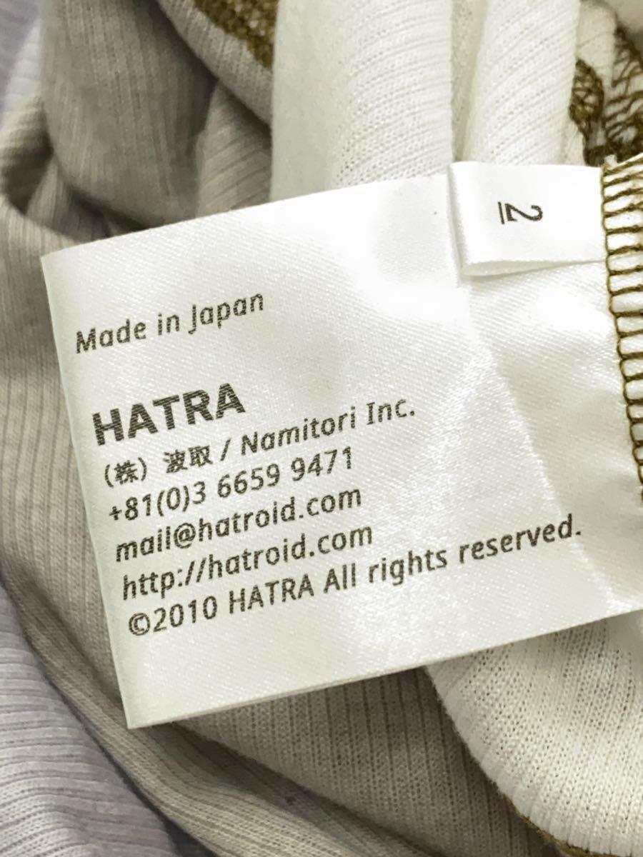 hatra◆長袖ワンピース/2/レーヨン/ブルー_画像4