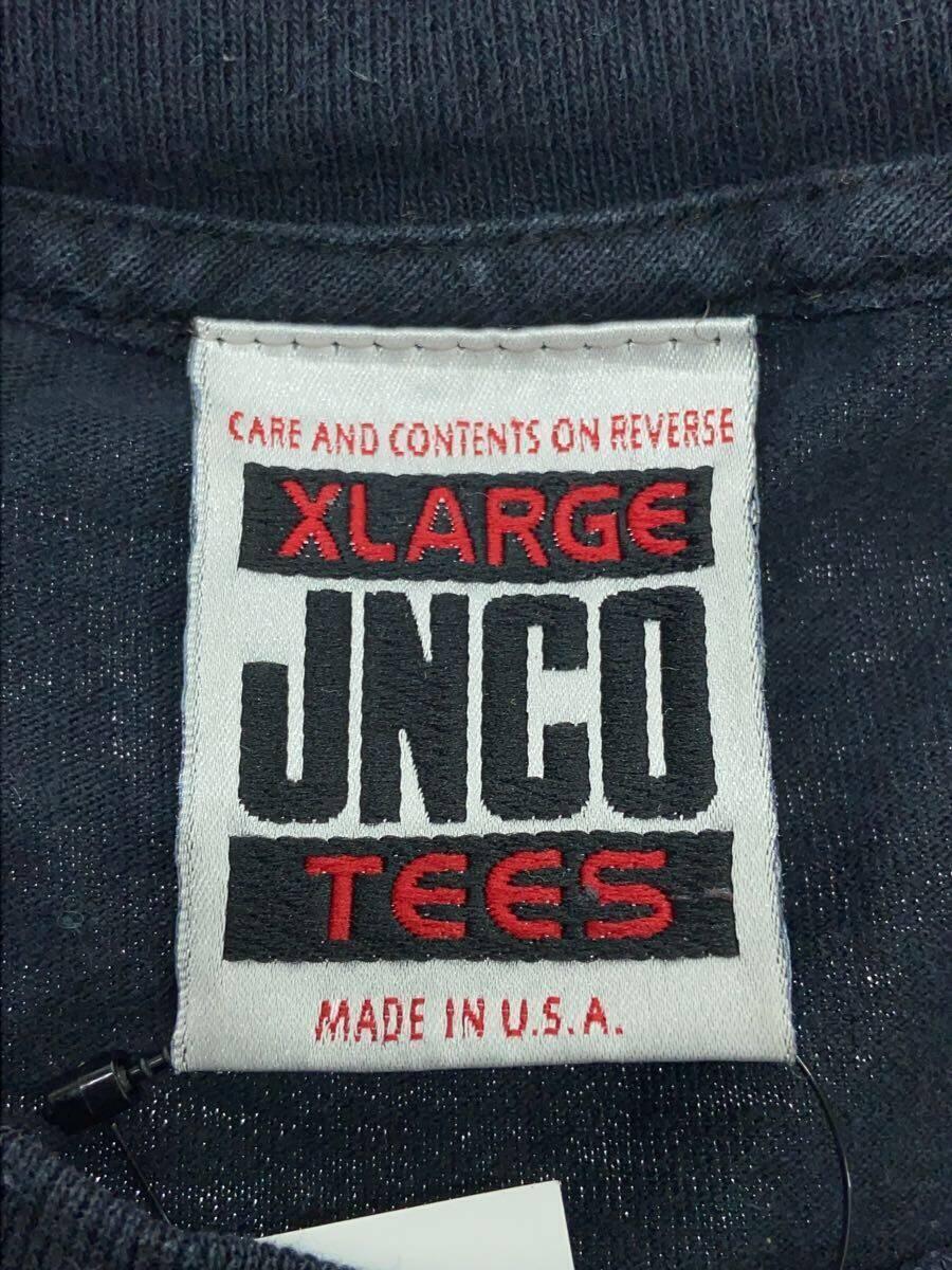 JNCO/90s/USA/シミ・使用感有/Tシャツ/XL/コットン/BLK_画像3