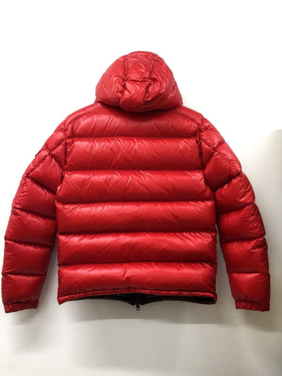 MONCLER◆ZIN GIUBBOTTO/ダウンジャケット/1/ナイロン/RED/無地/A20914031505 53029_画像2